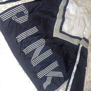 Victoria's Secret PINK Black and White Windbreaker zip up